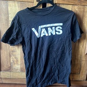 Small men’s vans T-shirt, black